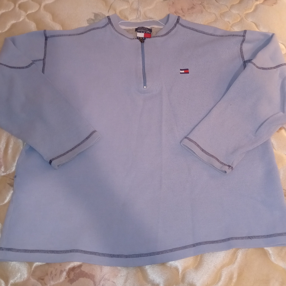 Tommy Hilfiger half zip pull over - Picture 2 of 4